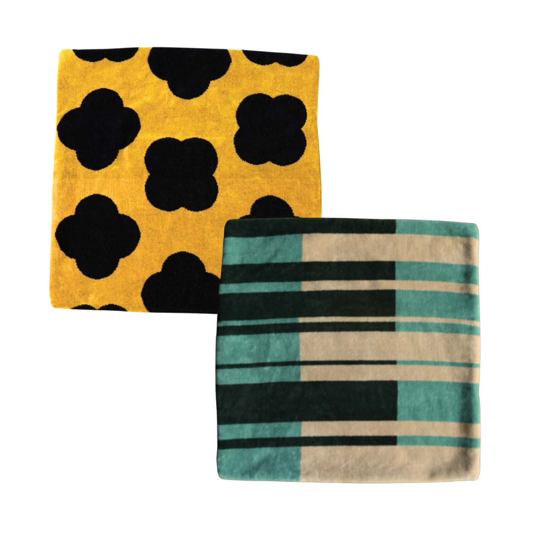 CUSHION COVER 2枚 SET ※要デザイン選択