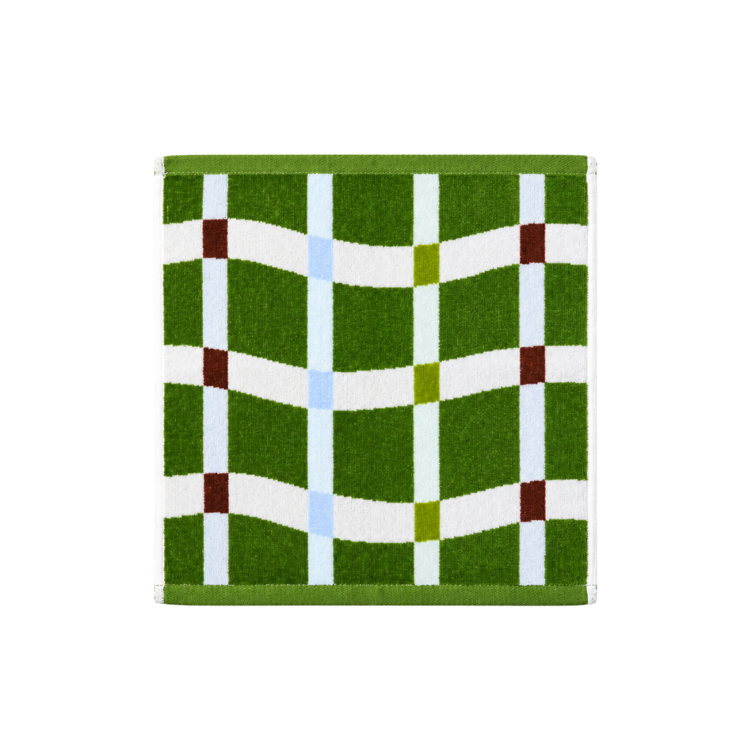 HAND TOWEL：Flow / moss green