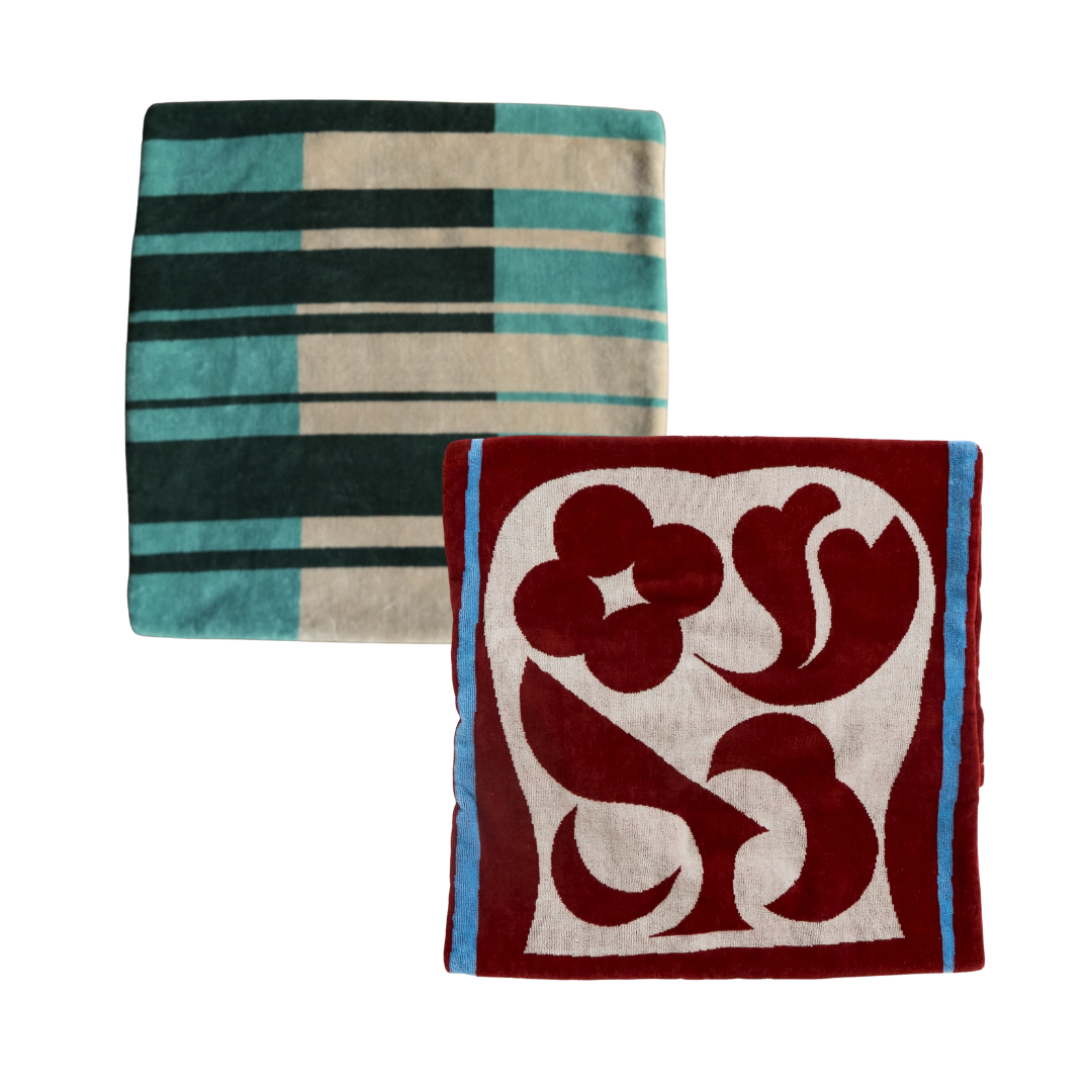 CUSHION COVER 2枚 SET ※要デザイン選択