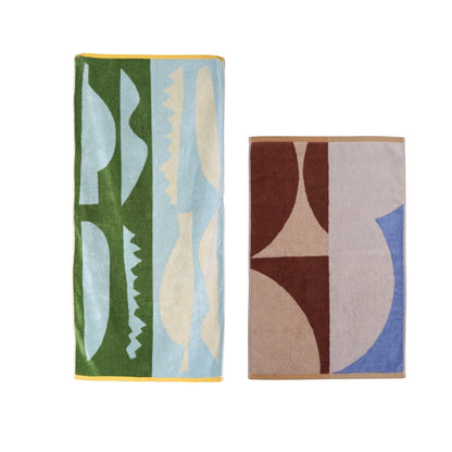 【GIFT SET】BATH TOWEL & BATH MAT SET