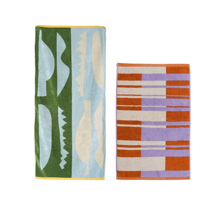 【GIFT SET】BATH TOWEL & BATH MAT SET