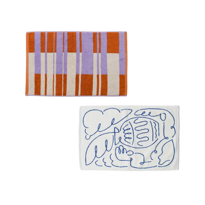 BATH MAT 2枚 SET ※要デザイン選択