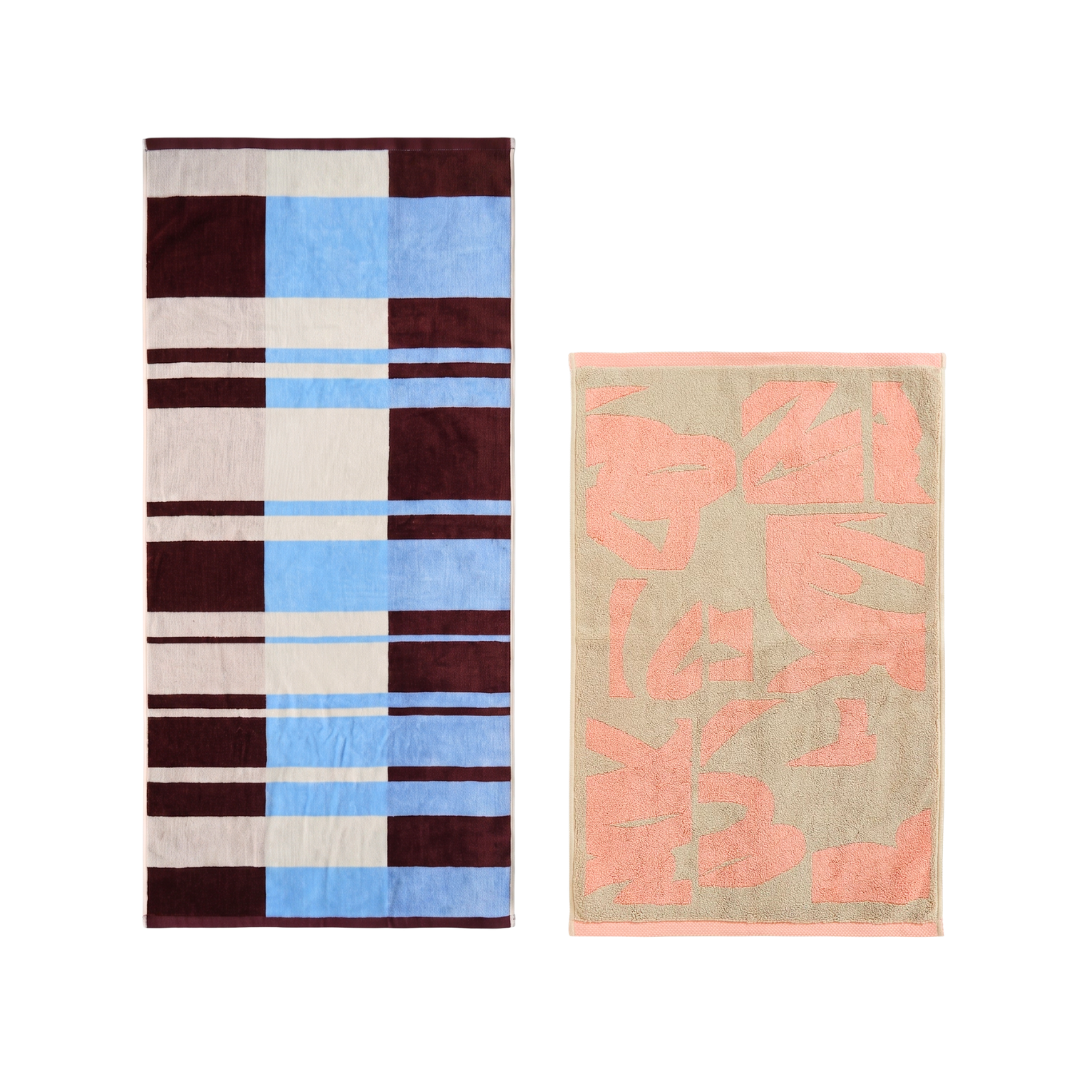 【GIFT SET】BATH TOWEL & BATH MAT SET