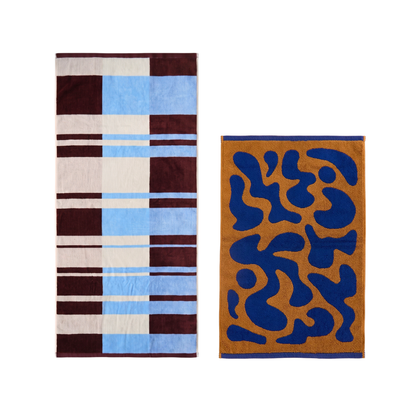 【GIFT SET】BATH TOWEL & BATH MAT SET