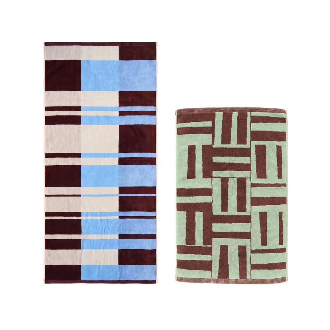 【GIFT SET】BATH TOWEL & BATH MAT SET