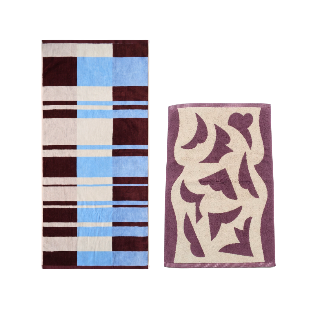 【GIFT SET】BATH TOWEL & BATH MAT SET