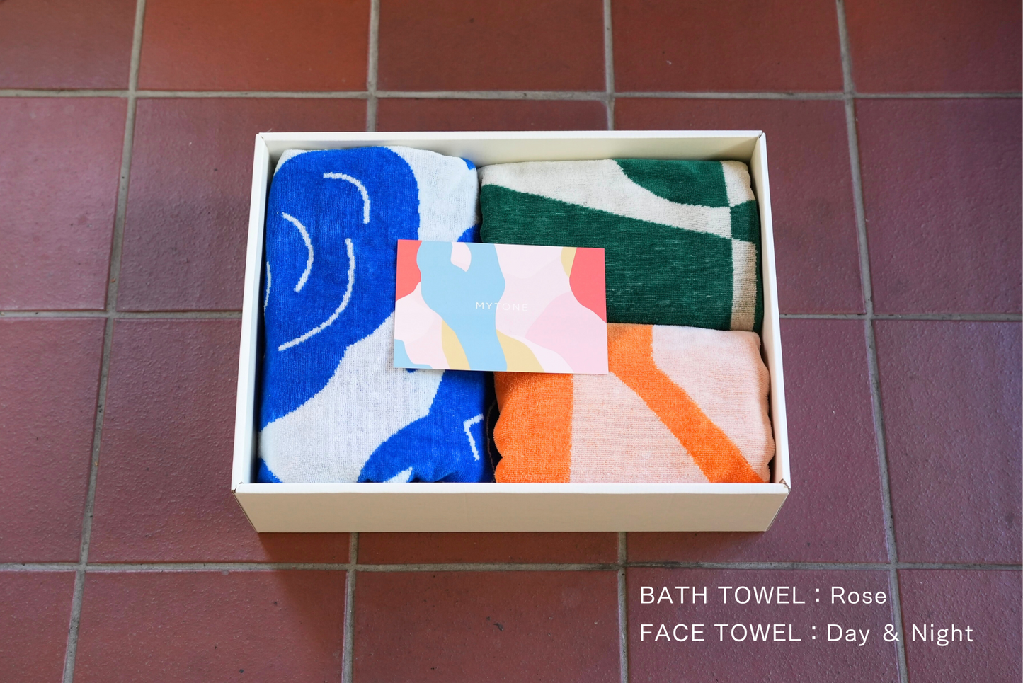 【GIFT SET】BATH TOWEL 1枚 / FACE TOWEL 2枚