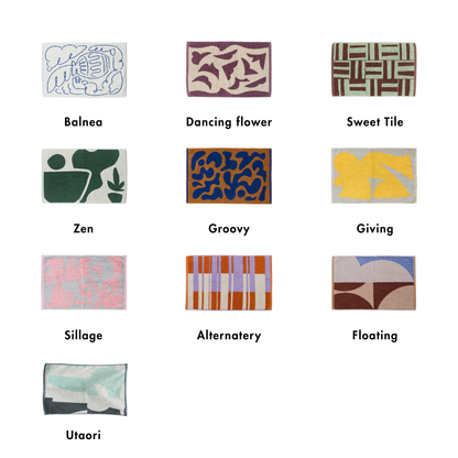 選べる BATH MAT 2枚 SET
