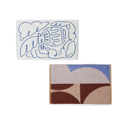 BATH MAT 2枚 SET ※要デザイン選択