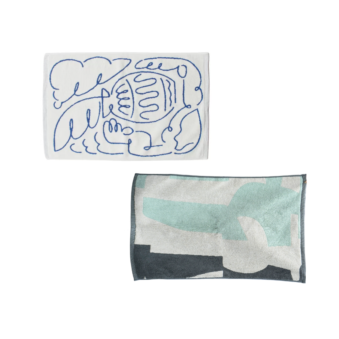 BATH MAT 2枚 SET ※要デザイン選択