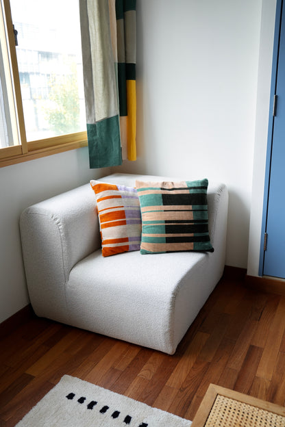CUSHION COVER：Alternately / orange