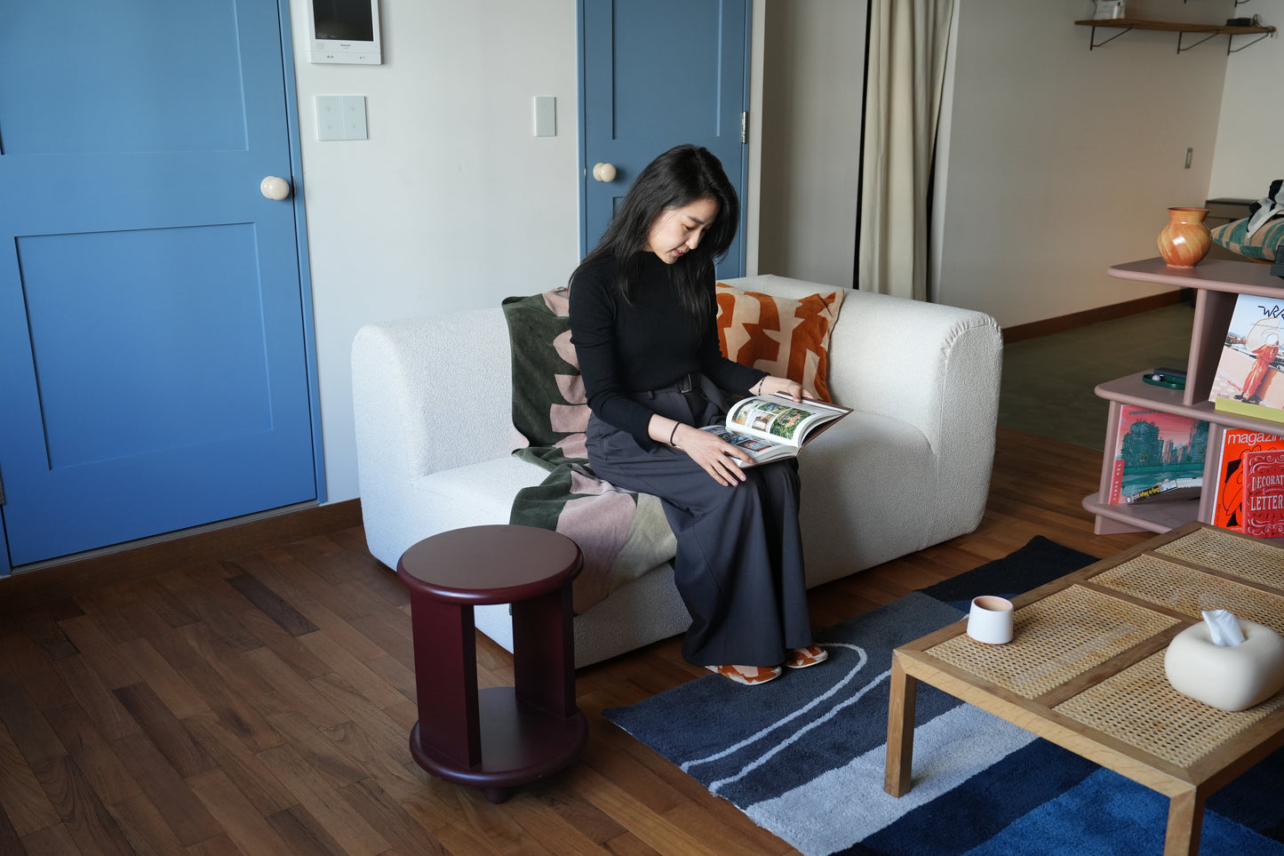 【年末限定セット】選べる TOWEL BLANKET & CUSHION COVER 2点 SET