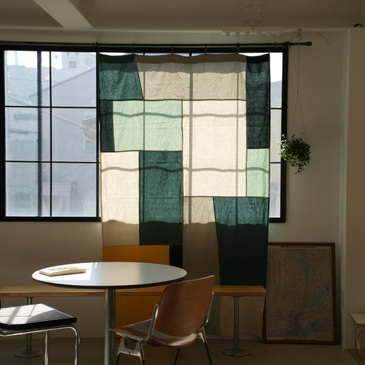 POJAGI CURTAIN：Green