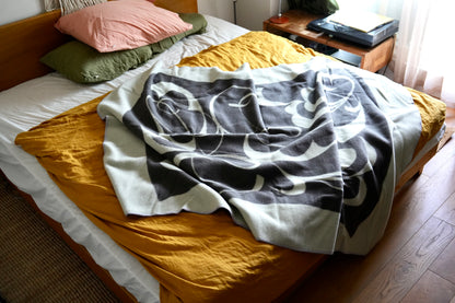 WOOL BLANKET：Dancing flower（11月上旬発送）