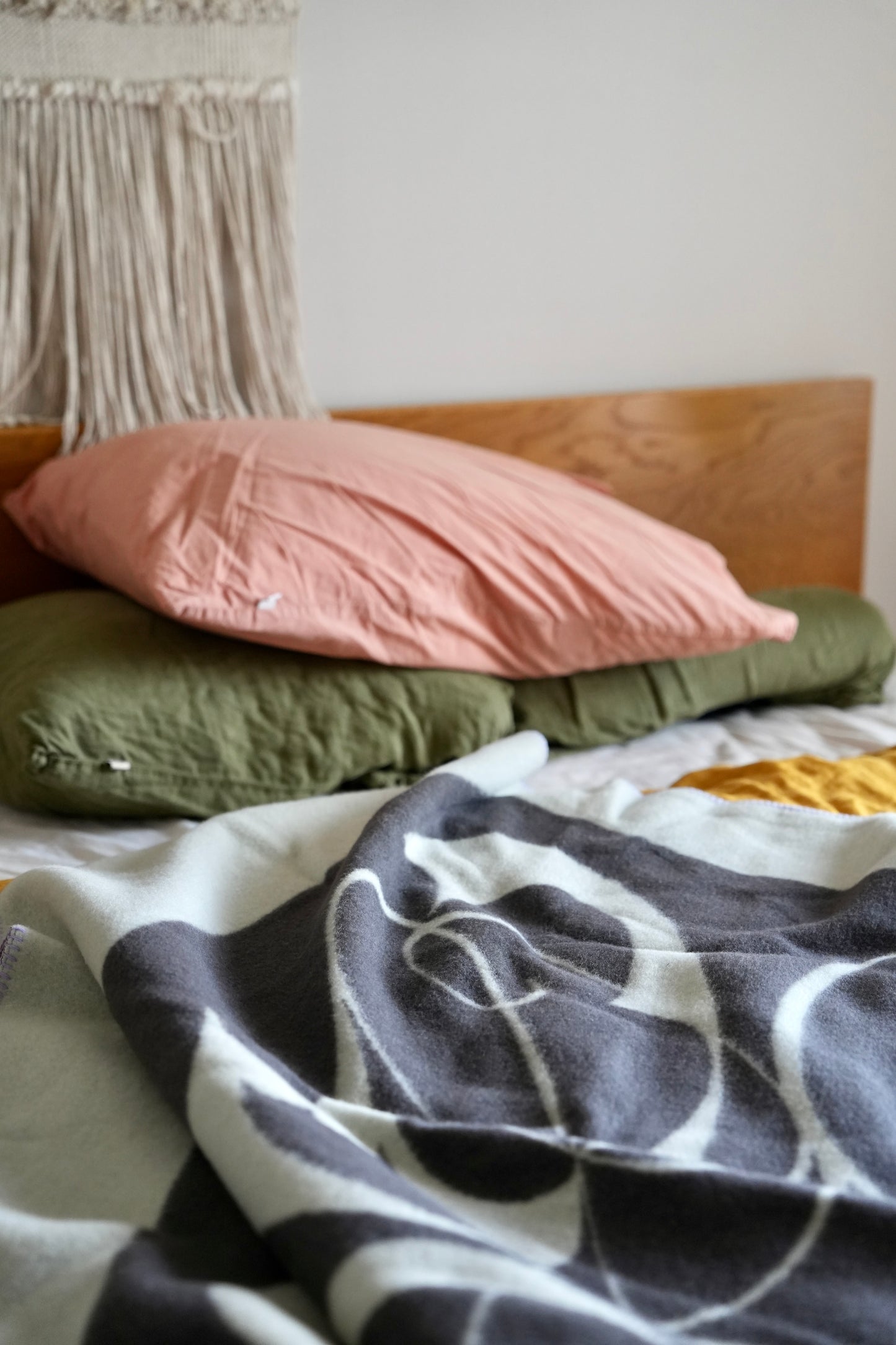 WOOL BLANKET：Dancing flower（11月上旬発送）