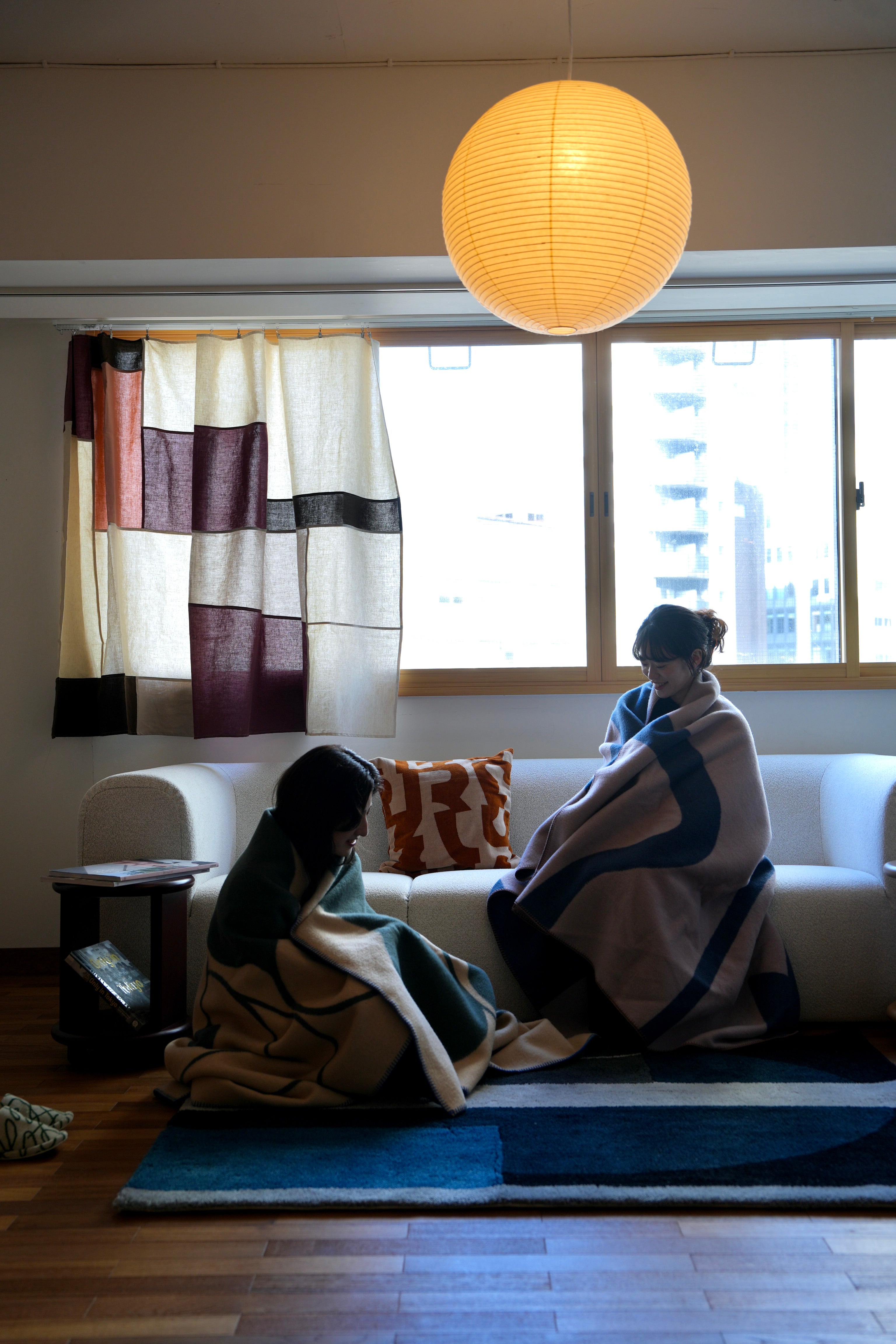 POJAGI CURTAIN：Red – MYTONE