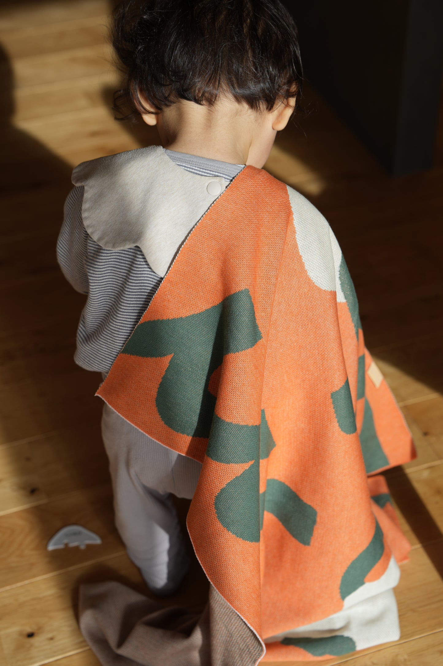 BABY KNIT KET：Windhorse / Orange