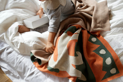 BABY KNIT KET：Windhorse / Orange