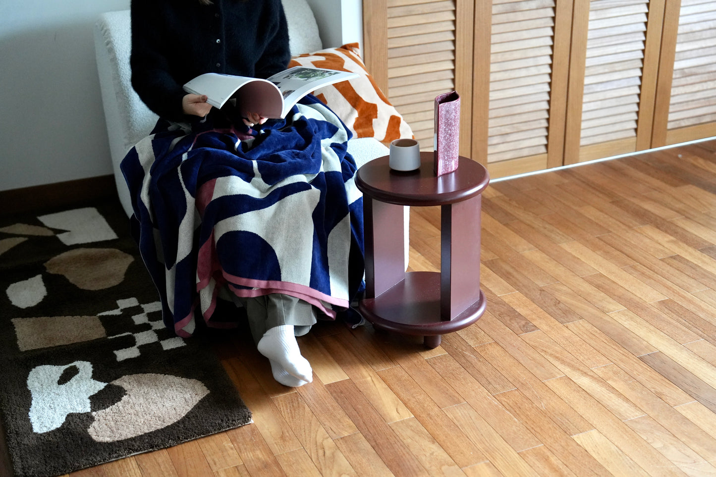 BED THROW BLANKET：Hanabi