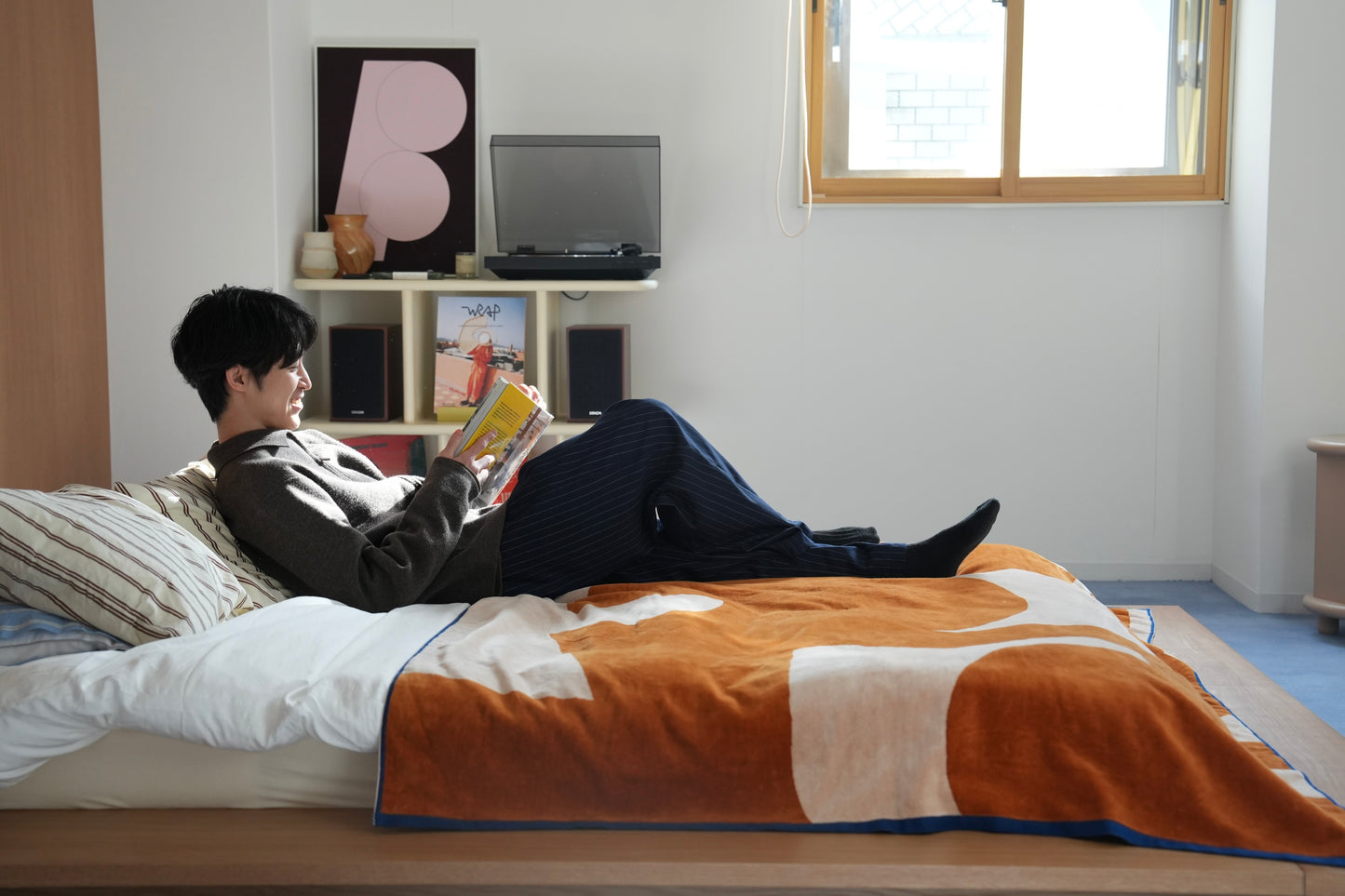 BED THROW BLANKET：Iroha