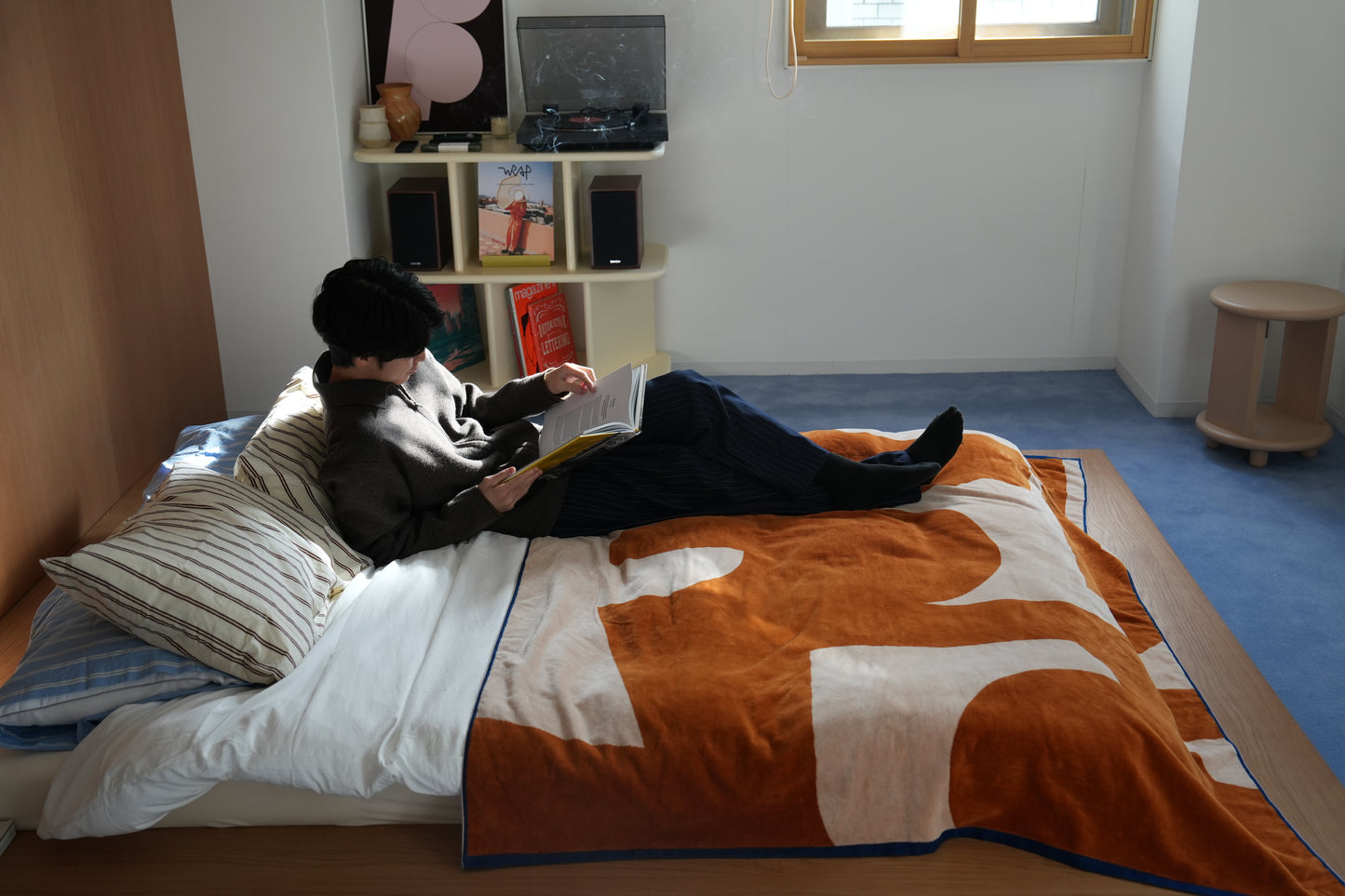 BED THROW BLANKET：Iroha