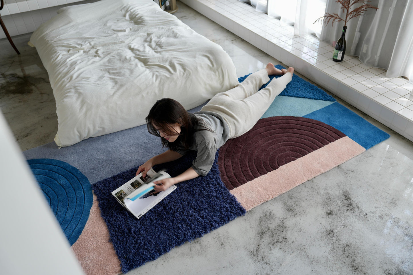 HAND MADE RUG：sew 　※受注生産品