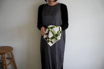 HAND TOWEL：Flow / moss green