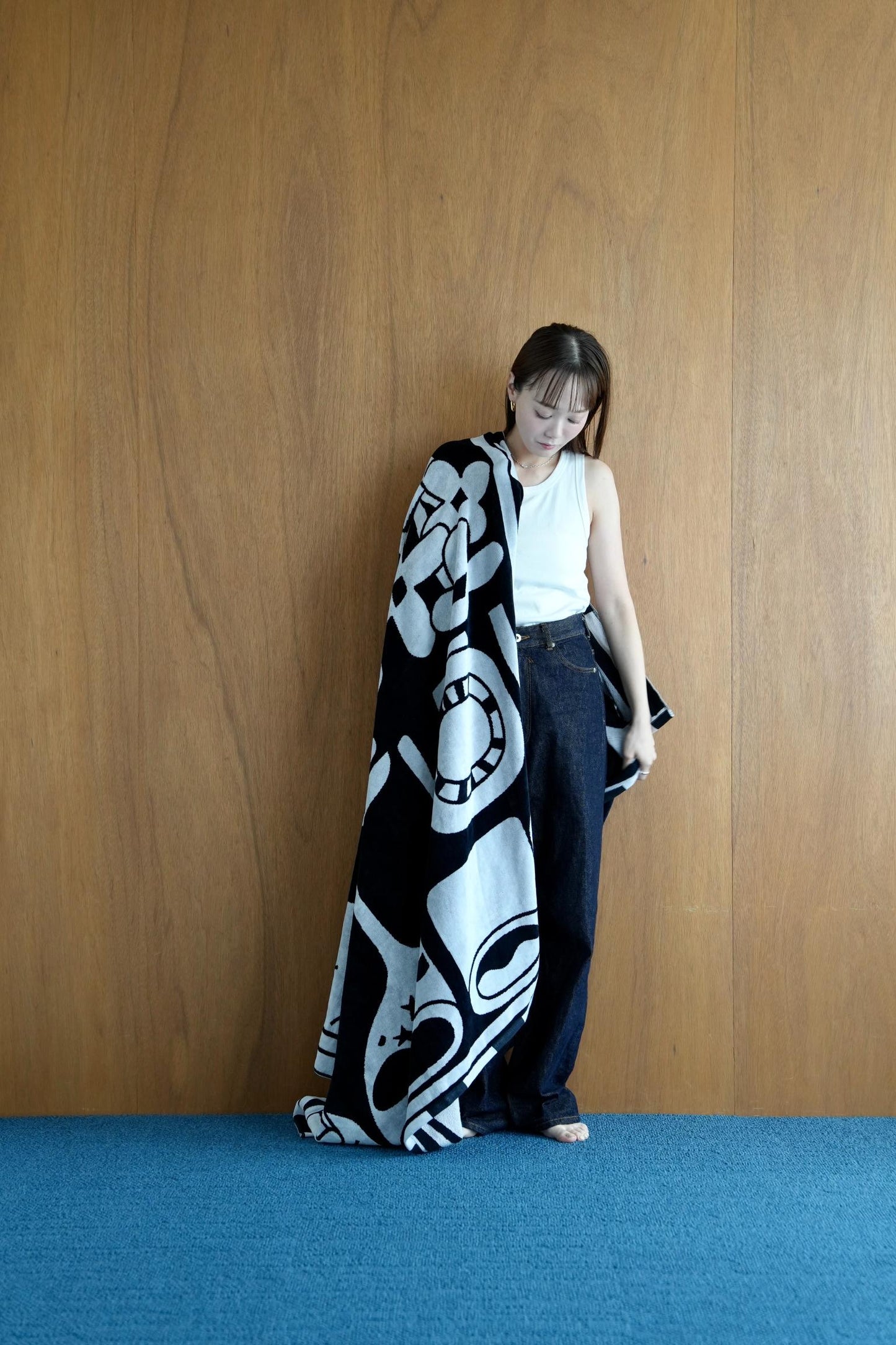 BED THROW BLANKET：This and that by Michael Towers