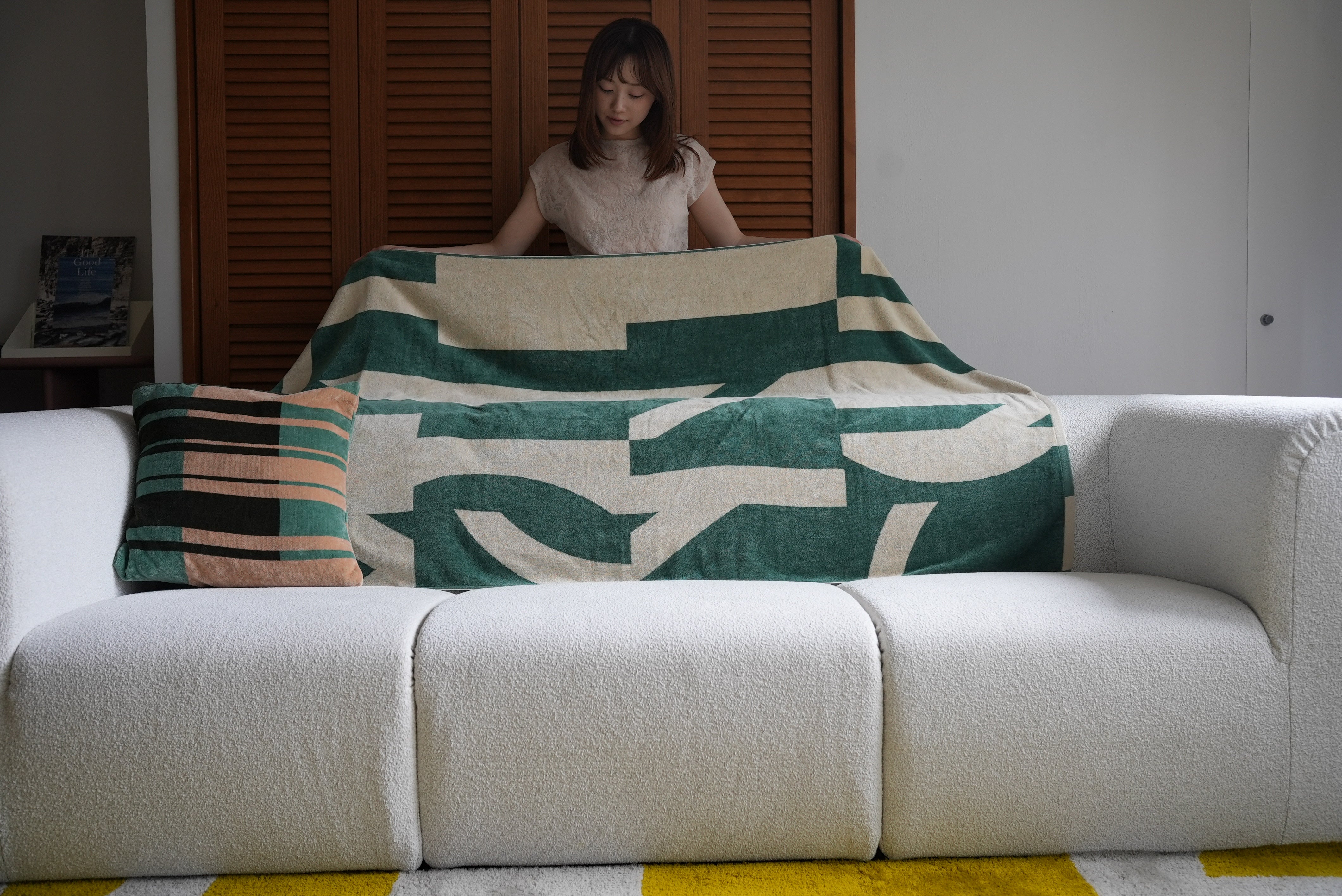 TOWEL BLANKET : Erratic Bamboo – MYTONE