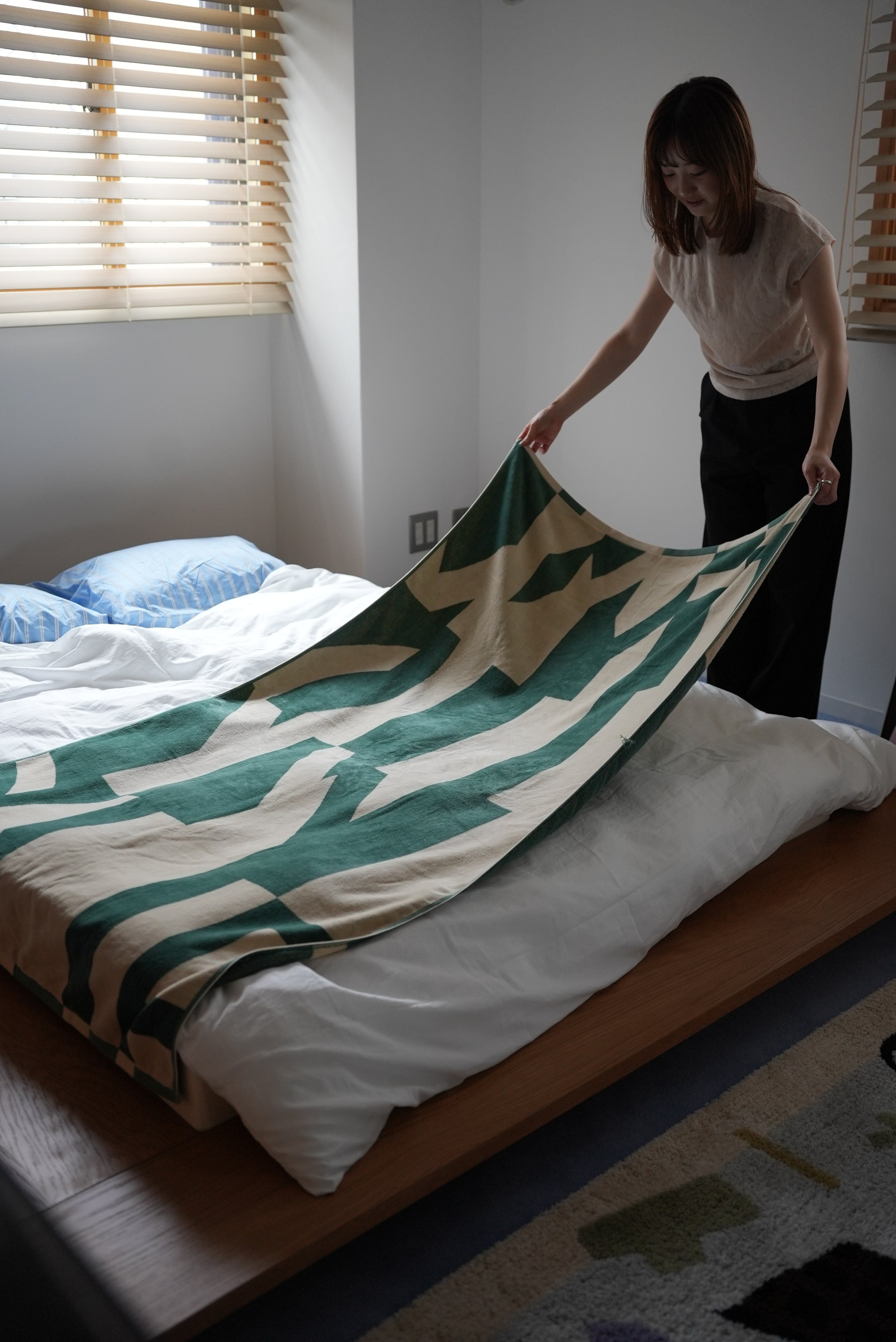 TOWEL BLANKET : Erratic Bamboo – MYTONE