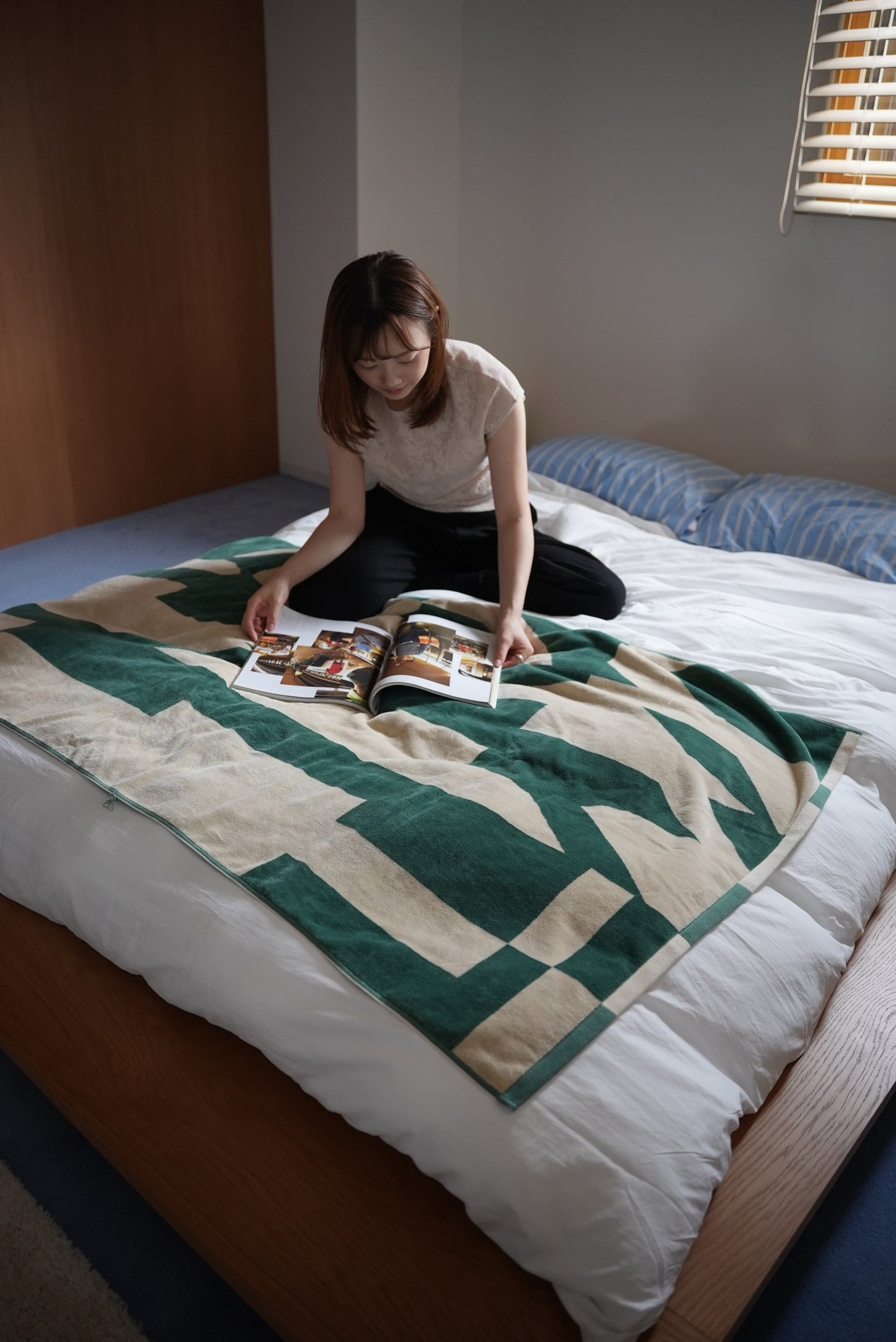 TOWEL BLANKET : Erratic Bamboo