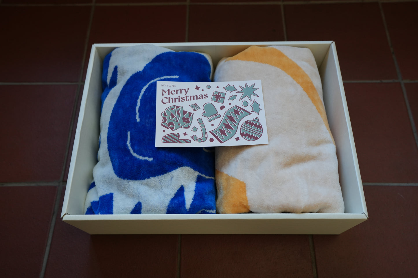 【クリスマス GIFT SET】BATH TOWEL 2枚 ※要デザイン選択