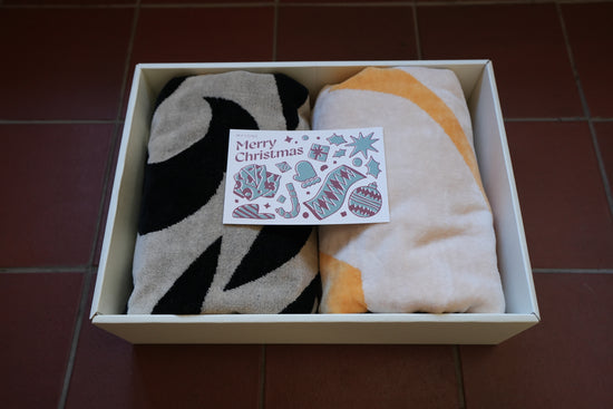 【クリスマス GIFT SET】BATH TOWEL 2枚 ※要デザイン選択