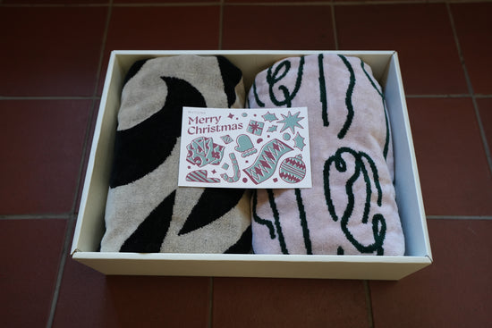 【クリスマス GIFT SET】BATH TOWEL 2枚 ※要デザイン選択