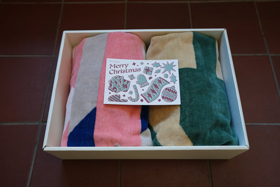 【クリスマス GIFT SET】BATH TOWEL 2枚 ※要デザイン選択