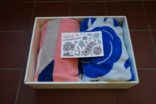 【クリスマス GIFT SET】BATH TOWEL 2枚 ※要デザイン選択