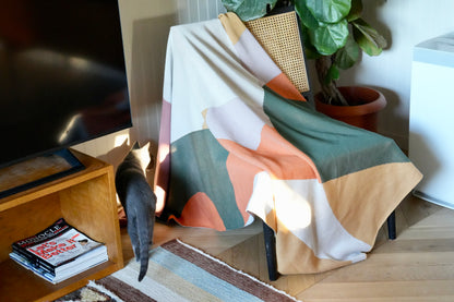 【予約商品】ニットブランケット / KNIT BLANKET：Masaki Nakamura（2月中旬入荷予定）