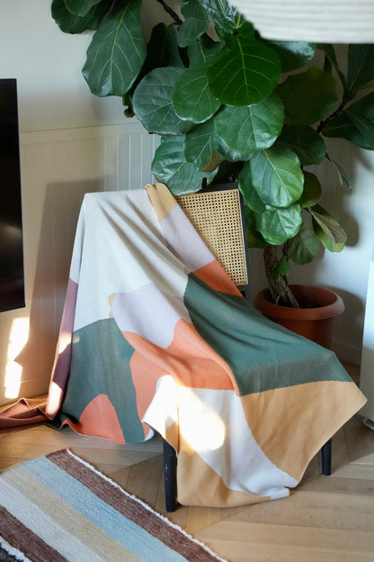 【予約商品】ニットブランケット / KNIT BLANKET：Masaki Nakamura（2月中旬入荷予定）