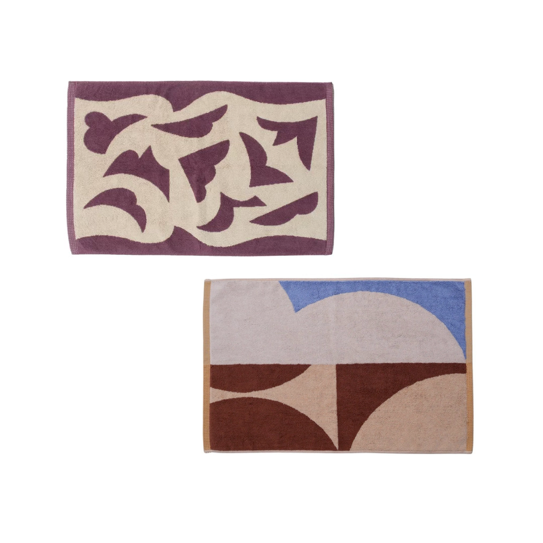 BATH MAT 2枚 SET ※要デザイン選択