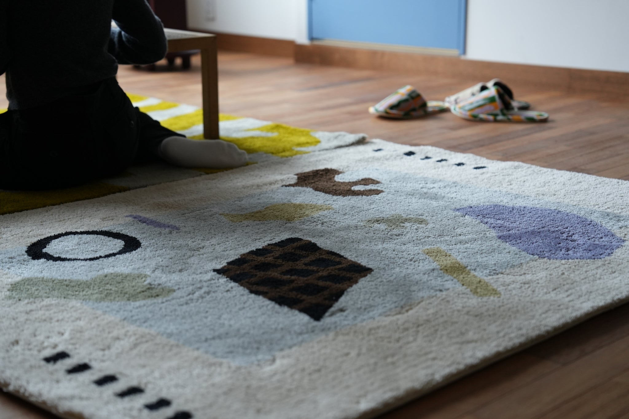Mytone RUG【L: 120cm×160cm】：Lake RUG【L】：my tiny nook – MYTONE