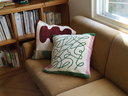 CUSHION COVER：Dance
