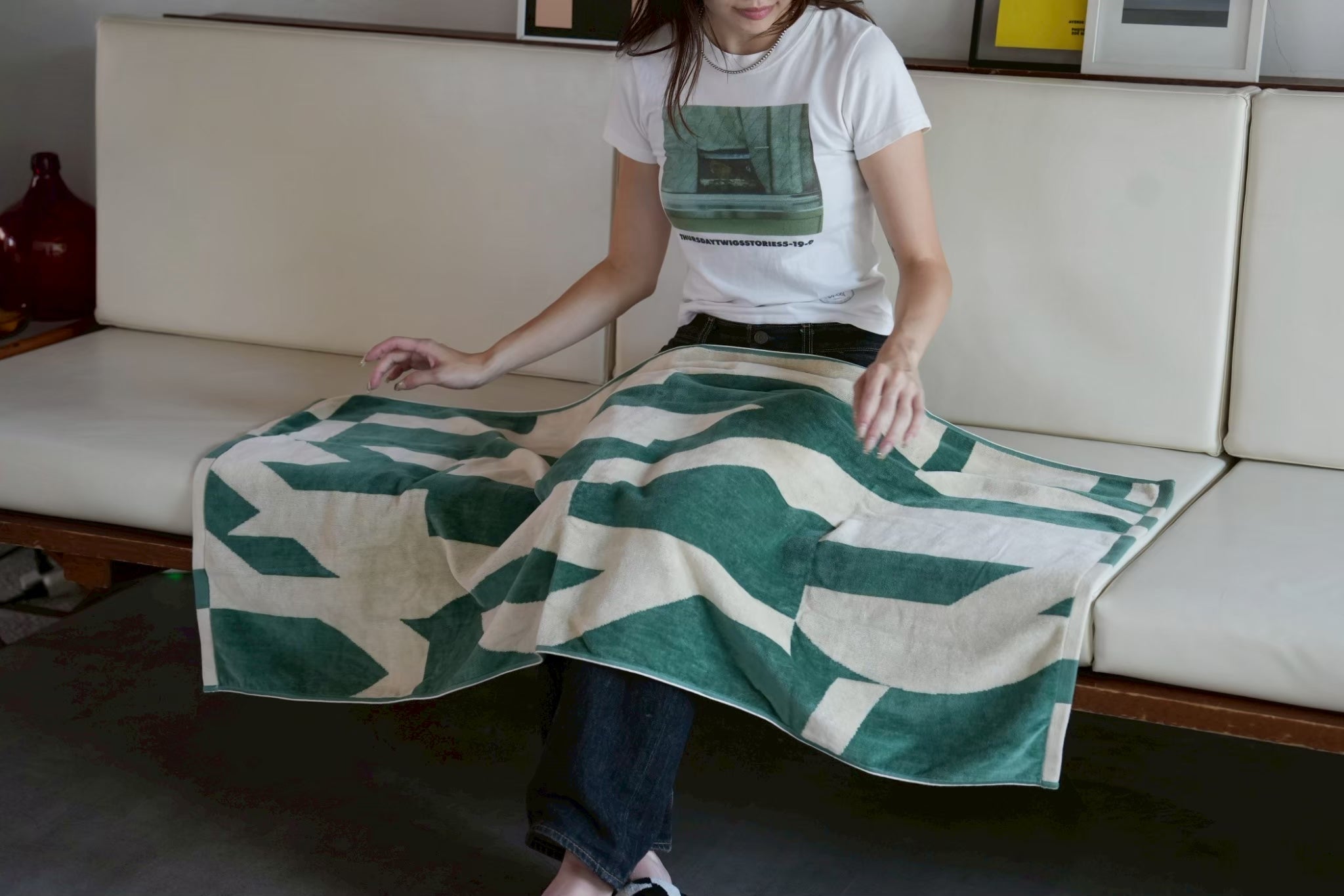 布団・毛布 TOWEL BLANKET : Erratic Bamboo TOWEL BLANKET : Erratic Bamboo – MYTONE