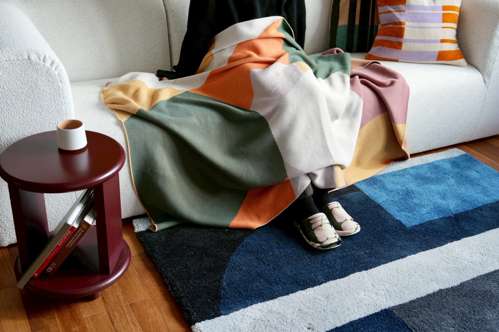 ニットブランケット / KNIT BLANKET：Evening – MYTONE