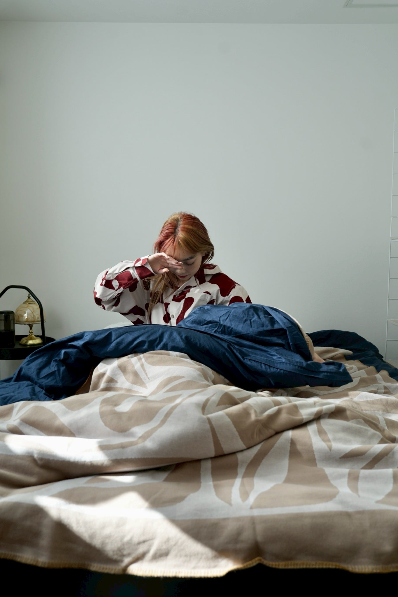 直営店在庫あり〉ALL SEASON BLANKET : Luna Shell by Little Detroit