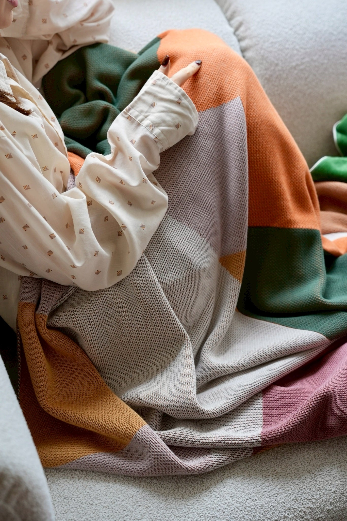 ニットブランケット / KNIT BLANKET：Evening – MYTONE