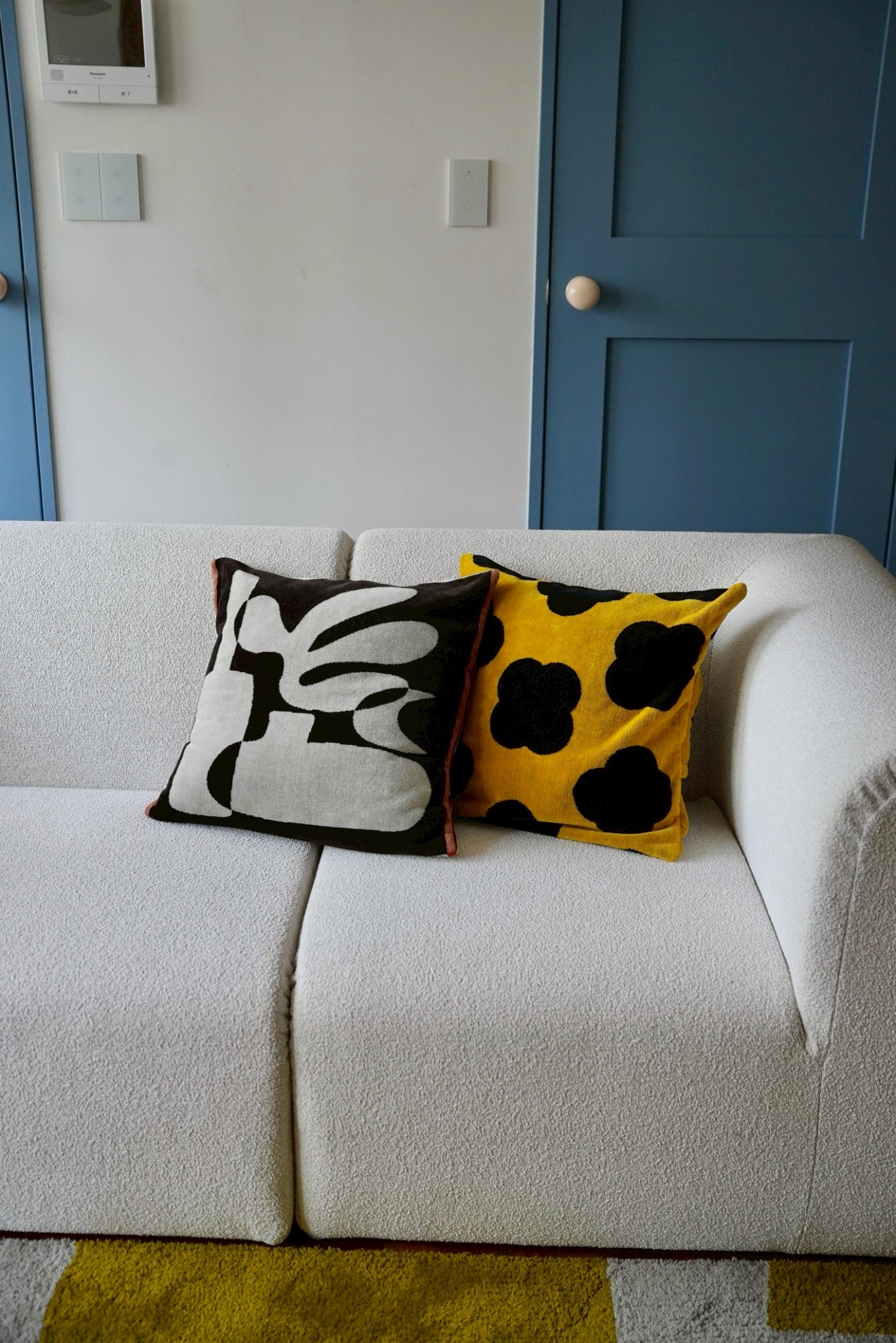 〈6月11日 12:00〜販売開始〉CUSHION COVER：noon / dawn