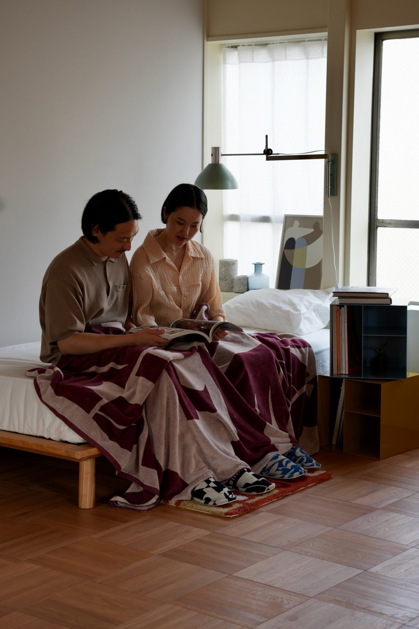 BED THROW BLANKET：Sillage