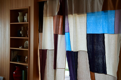 POJAGI CURTAIN：Blue