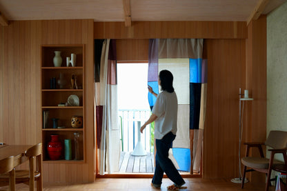 POJAGI CURTAIN：Blue