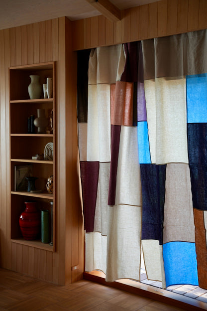 POJAGI CURTAIN：Blue